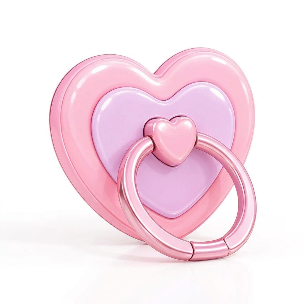 OartnSw Double Heart Ring Grip
