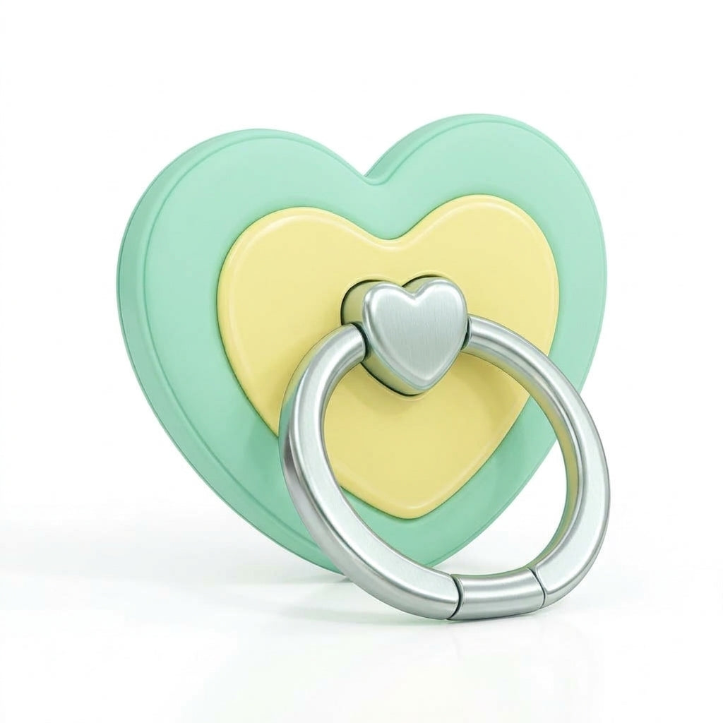 OartnSw Double Heart Ring Grip