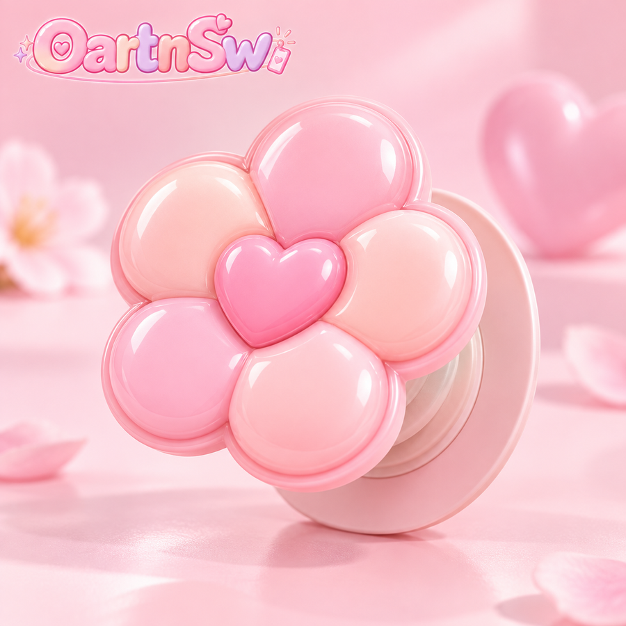 OartnSw Bubble Bloom Phone Grip
