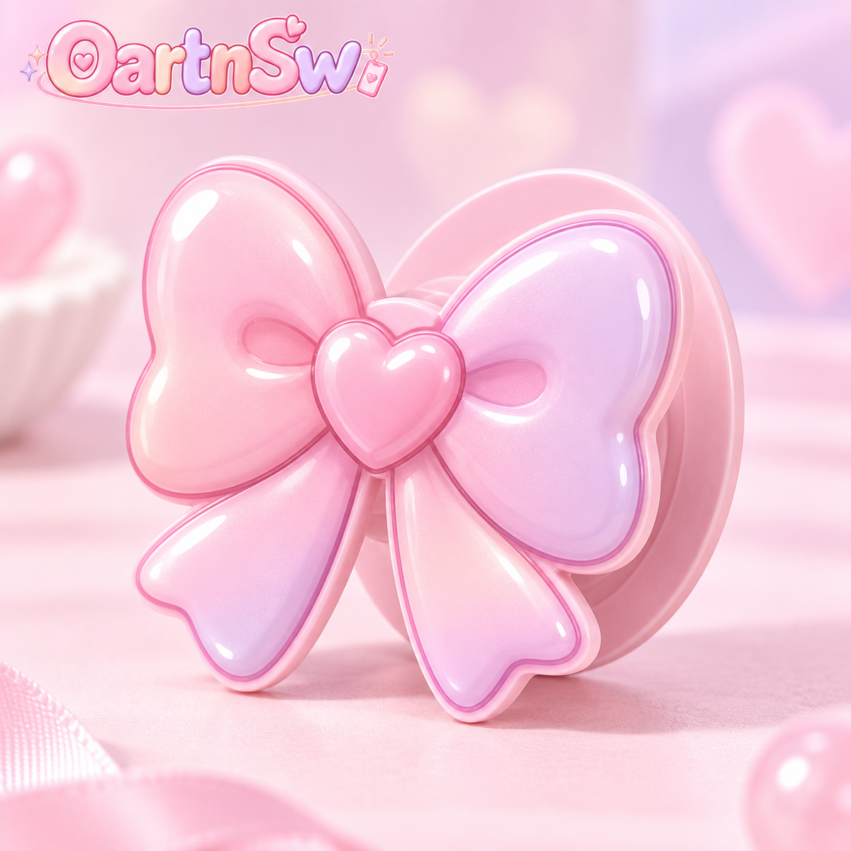 OartnSw Sweet Bow Phone Grip