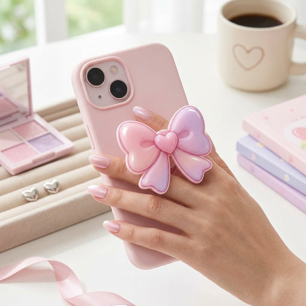 OartnSw Sweet Bow Phone Grip