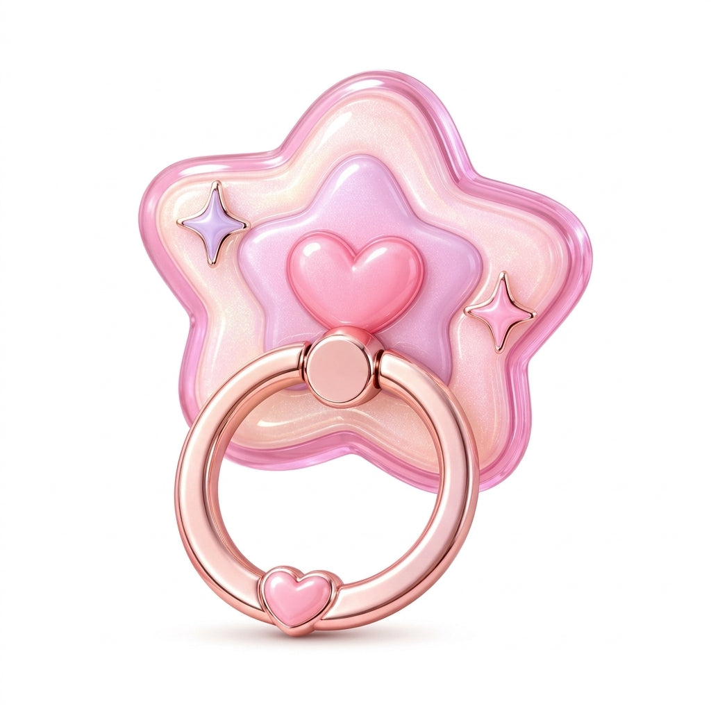 OartnSw Heart Arch Folding Phone Stand