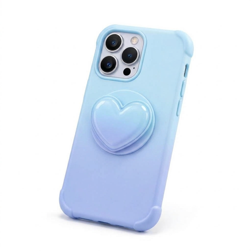 OartnSw Blush Heart Grip Phone Case